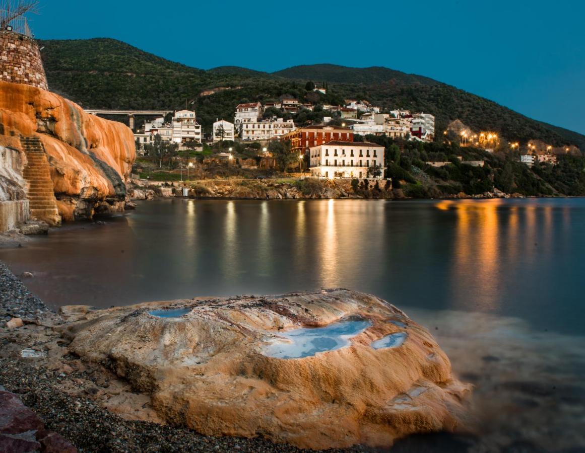 Penelope -Πηνελόπη Lägenhet Loutra Aidhipsou Exteriör bild